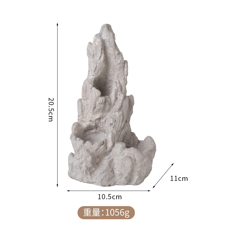 Reptile Terrarium Decor Climbing Rock Fake Mountain Hideout for Bearded Dragon Gecko Snake Spid Pet Tank Landscaping Stone Look 4